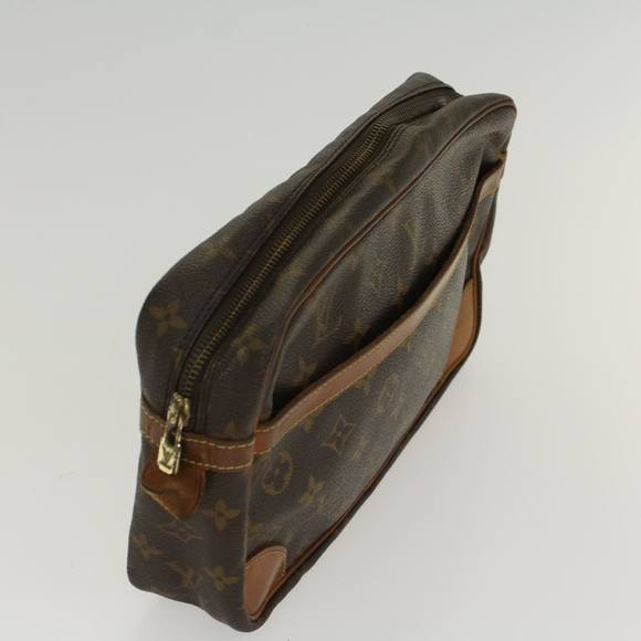 LOUIS VUITTON Monogram Compiegne 28 Clutch Bag M51845 LV Auth fm2507 - Picture 5 of 16